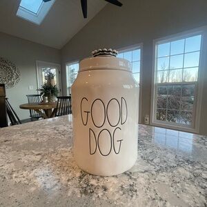 Rae Dunn Good Dog Ceramic Canister